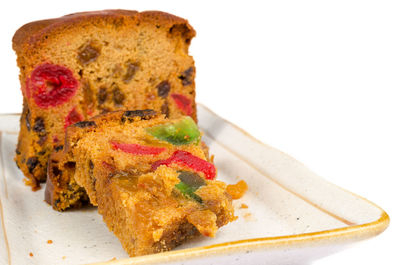 Close-up of food in plate