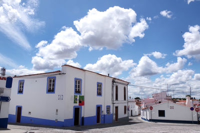 Houses against sky