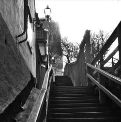 Low angle view of stairs