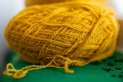 Close-up of wool