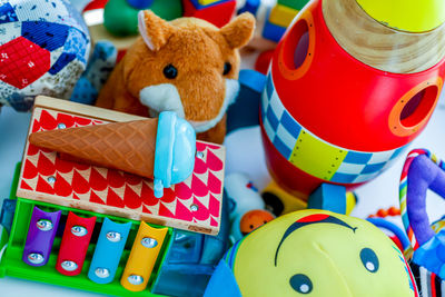 Close-up of toys toy