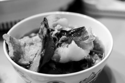 Close-up of food in bowl