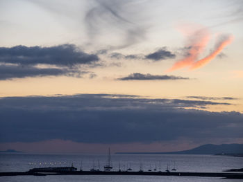 Sundown at lanzarote