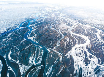 Aerial view of landscape