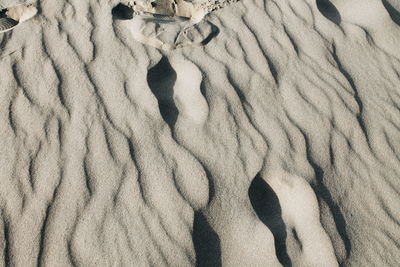 Full frame shot of sand