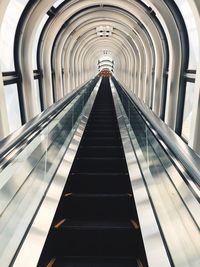 Staircase in modern building