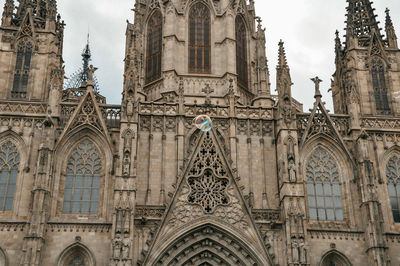 Low angle view of cathedral against sky