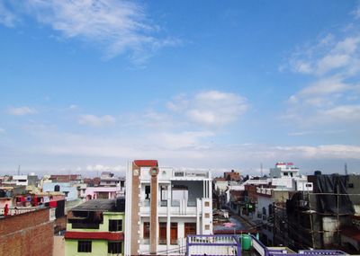 Cityscape against sky