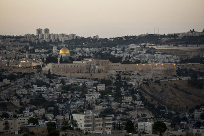 Variety of beautiful landscapes of jerualem in israel.