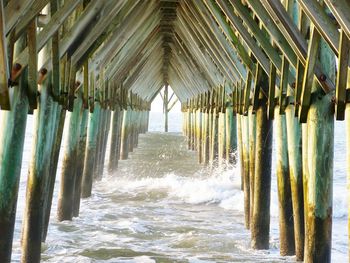 Built structure in water