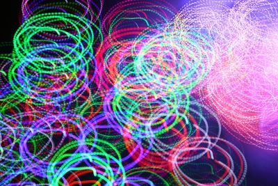 Illuminated multi colored light