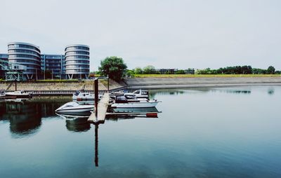 Scenic view of river against sky