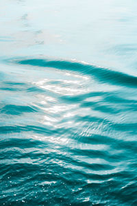 Full frame shot of rippled water