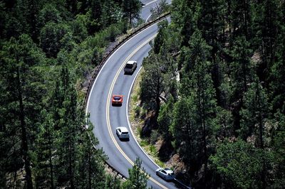 Car on road