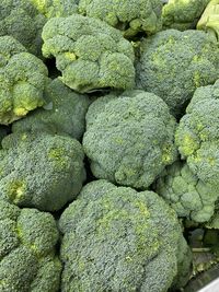 Full frame shot of vegetables at market