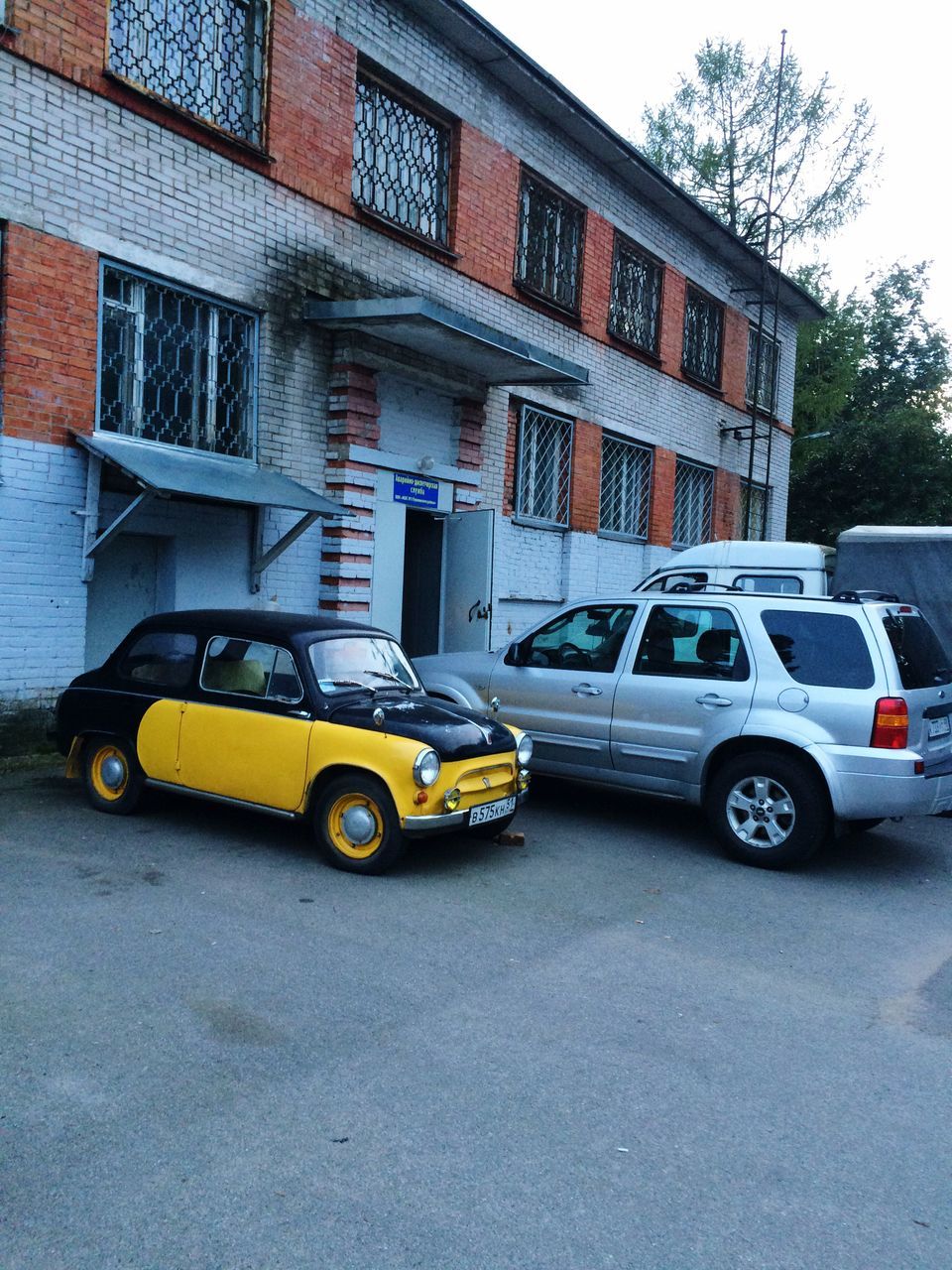 CARS PARKED ON STREET