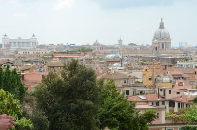View of buildings in city