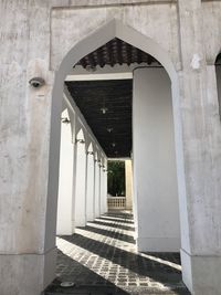 Low angle view of staircase