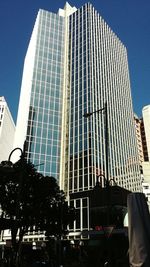 Low angle view of modern building