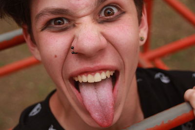 Portrait of smiling girl