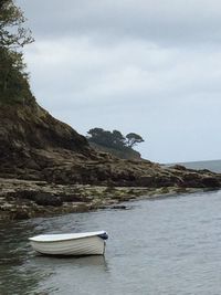 Scenic view of calm sea