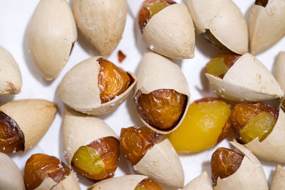 High angle view of fruits