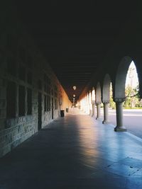 Corridor of building