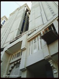 Low angle view of building against sky