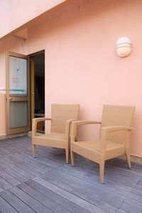 Japanese style hotel with chair
