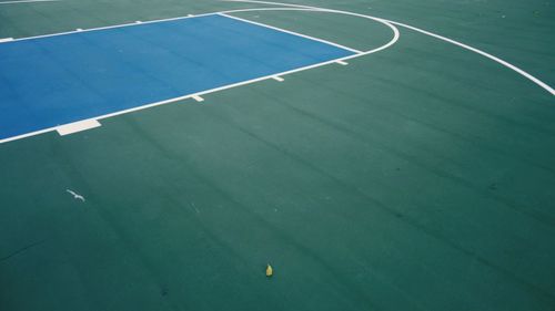 Full frame shot of basketball court