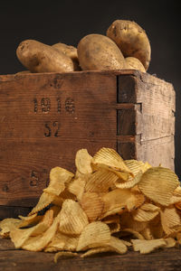 Close-up of bread