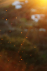 Full frame shot of defocused lights