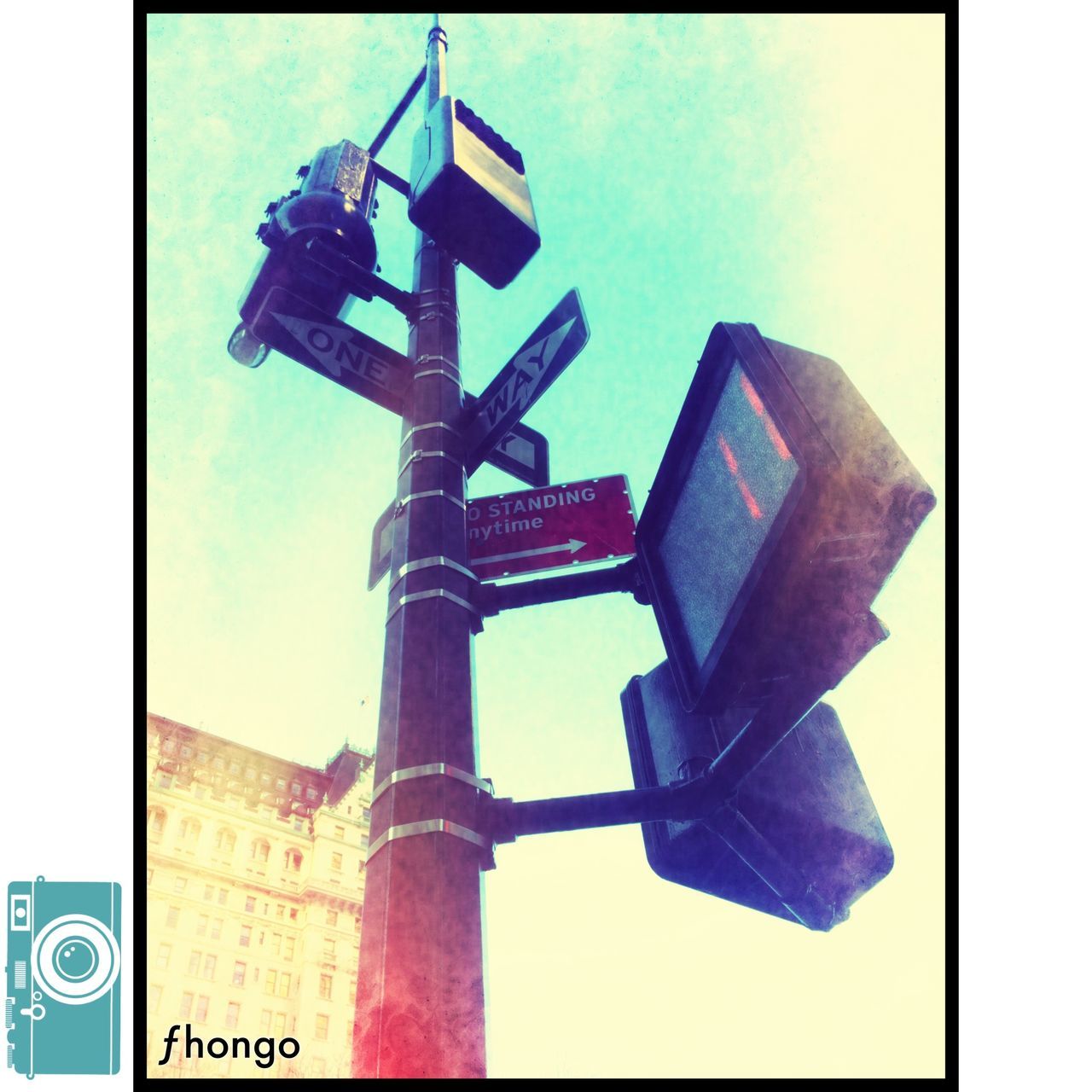 LOW ANGLE VIEW OF ROAD SIGN AGAINST SKY