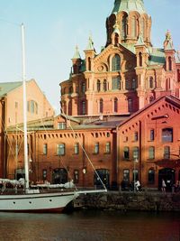 View of buildings in city