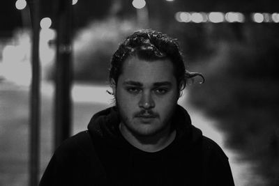 Portrait of young man