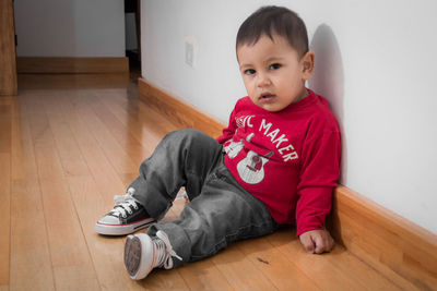 Close-up of girl sitting