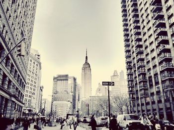 Traffic on city street