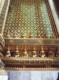 Low angle view of ornate building