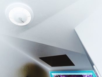 Low angle view of ceiling