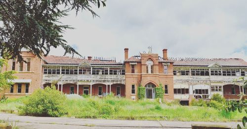 View of historic building against sky