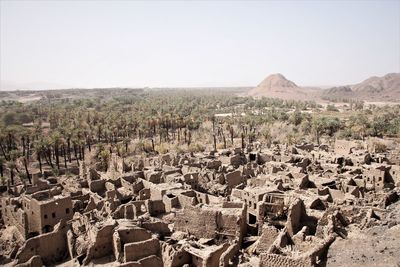 Panoramic view of landscape against sky