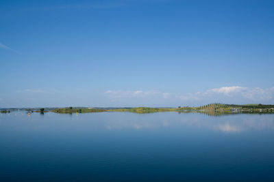 Scenic view of calm sea