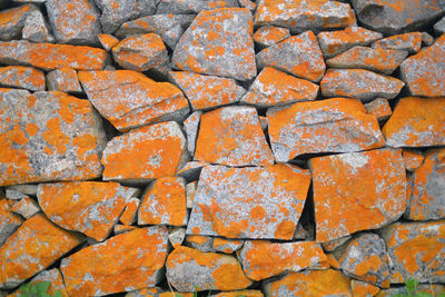 Full frame shot of stone wall