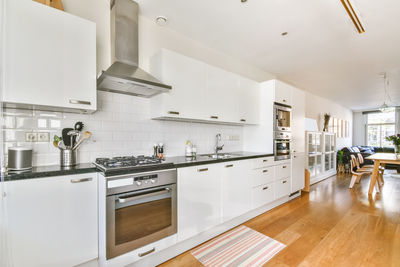 Interior of kitchen