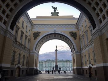 View of historical building