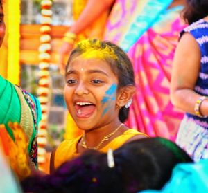 Portrait of a smiling girl