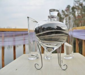 Close-up of drink on table