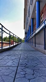 Walkway leading to building