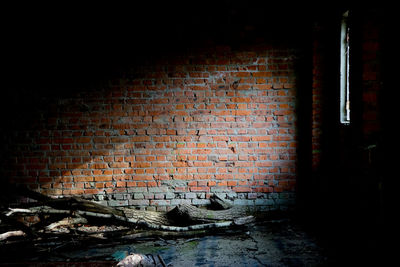 Brick wall with brick wall