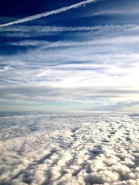 Scenic view of cloudscape against sky